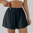 thumbnail image 1 of Chbgutlmr Plus Size Pajama Shorts for Women Elastic Waist Wide Leg Lounge Shorts Casual Comfy Loose Summer Shorts, 1 of 4