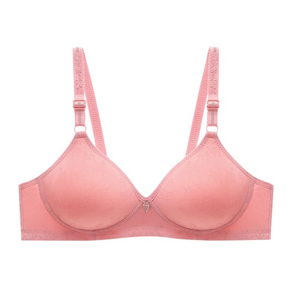 Chbgutlmr Push up Bras for Women Adjustable Straps Full Coverage Bras No Underwire Comfort Everyday Bra