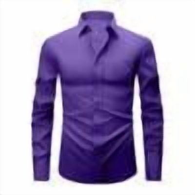 Chbgutlmr Suit Shirts for Men Work Office Lapel Neck Button up Tops Long Sleeve Solid Color Formal Shirts