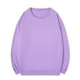 thumbnail image 1 of Chbgutlmr Sweatshirts Round Neck Solid Color Workout Running Athletic Long Sleeve Loose Pullover Tops, 1 of 6