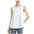 thumbnail image 1 of Chbgutlmr Tank Tops for Women Crewneck Loose Sleeveless Activewear Vests Breathable Outdoor Running Tops, 1 of 6