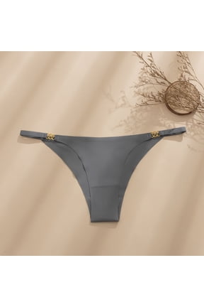 Thongs for Women Low Rise No Show Lightweight G-Strings Stretch Comfy Cute Briefs Underwear