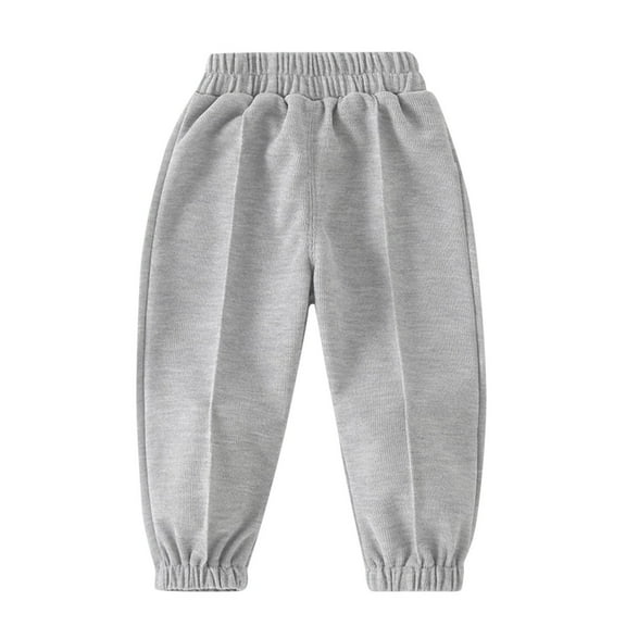 Chbgutlmr Toddler Baby Boys Girls Pants Elastic Waist Jogger Pants Pull on Casual Comfy Pants