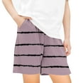 thumbnail image 1 of Chbgutlmr Toddler Boys Girls Elastic Waist Gym Athletic Shorts Pull on Stripe Shorts with Pockets, 1 of 4