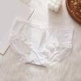 thumbnail image 1 of Chbgutlmr Underwear for Women Mesh Patchwork Full Coverage High Waist Panties Comfy Stretch Plain Briefs, 1 of 3