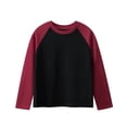 thumbnail image 1 of Chbgutlmr Unisex Baby Clothes Cotton Long Sleeve Sweatshirts Kids Boy Girl Color Block Fall Sports Pullover, 1 of 6