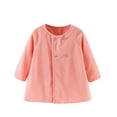 thumbnail image 1 of Chbgutlmr Winter Baby Girl Clothes Kids Crewneck Long Sleeve Double Breasted Jacket Fall Winter Warm Tops, 1 of 3