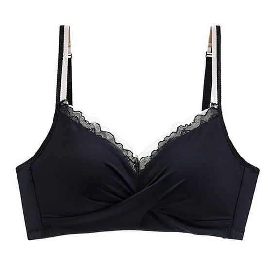Chbgutlmr Wireless Bras for Women Adjustable Straps Full Coverage Bra No Underwire Comfort Sleep Bra