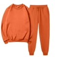thumbnail image 1 of Chbgutlmr Womens 2 Piece Outfits Matching Sweatsuit Sets Long Sleeve Crewneck Pullover Drawstring Cinch Bottom Joggers Casual Workout Tracksuits, 1 of 5