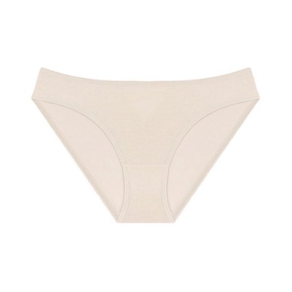 Chbgutlmr Womens Briefs Low Rise Stretchable Breathable Panties Comfy Solid Color Dailywear Underwear