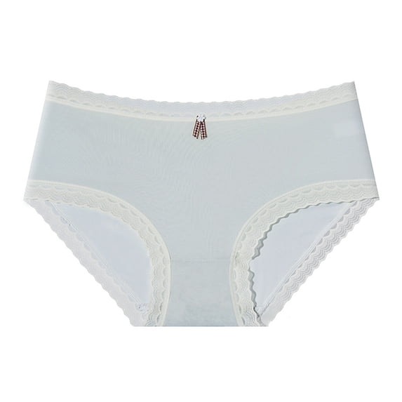 Chbgutlmr Womens Underwear Lace Patchwork Full Coverage Mid Rise Briefs Comfy Stretch Cute Panties