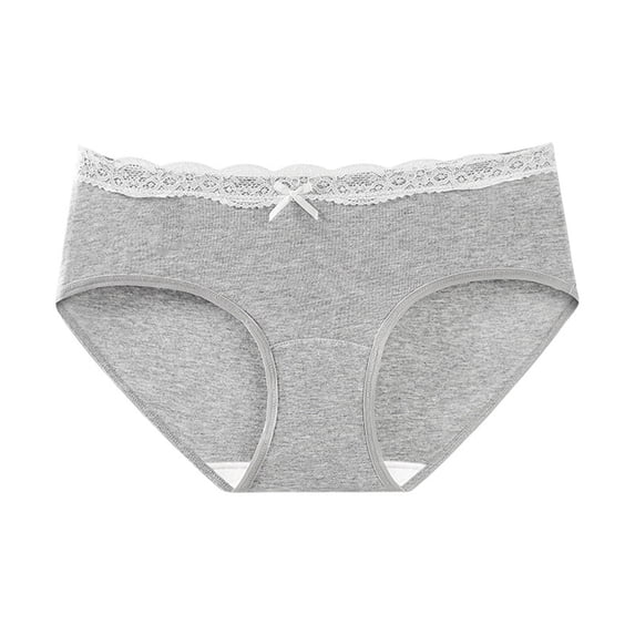 Chbgutlmr Womens Underwear Lace Patchwork Full Coverage Mid Rise Panties Comfy Cute Stretchable Briefs