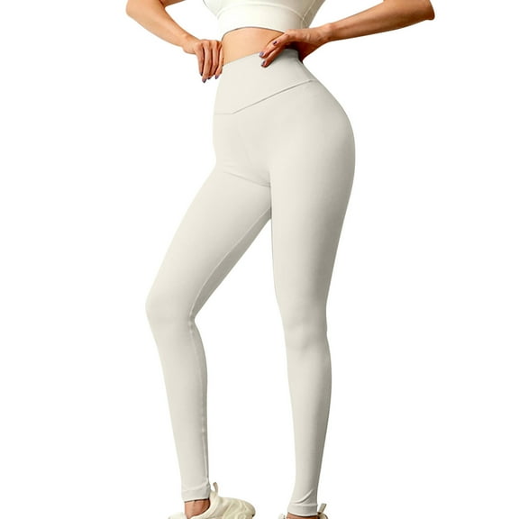 Chbgutlmr Workout Leggings for Women High Waisted Stretch Belly Control Butt Lifting Athletic Yoga Pants