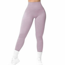 Chbgutlmr Yoga Pants for Women Workout Leggings High Waisted Stretch Pants Tight Activewear Solid Color