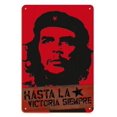 thumbnail image 1 of Che Guevara - Ever Onward to Victory (Hasta La Victoria Siempre) - Vintage Political Poster c.1968 - 8 x 12 inch Vintage Wood Art Sign, 1 of 4