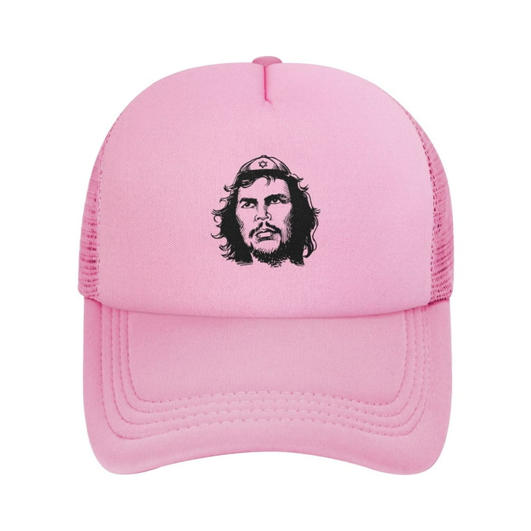 NOBRAND Che Guevara Fashion Classic Low Profile Baseball Cap Golf Dad Hat Adjustable Sun Hats Men Women Hip Hop Plain Cap Men s Size One size Pink