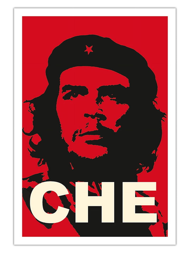 Che Guevara - Marxist Revolutionary - Vintage Political Poster c