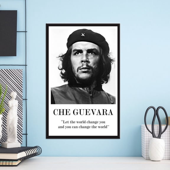 Che Guevara Motivational Wall Print, Unframed Paper Poster 11x14in