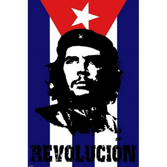 Che Guevara - Revolucion - Flag Poster (24 x 36)
