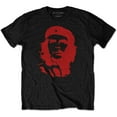 thumbnail image 1 of Che Guevara Unisex T-Shirt Red on Black (XX-Large), 1 of 3