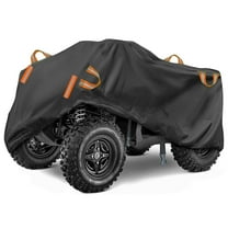 Che Yi Bao ATV 4 Wheel Cover, 102"x44"x48" Fit for Honda Kawasaki Polaris Yamaha Suzuki,Heavy-Duty All-Weather Outdoor Protection with Reflective Stripes