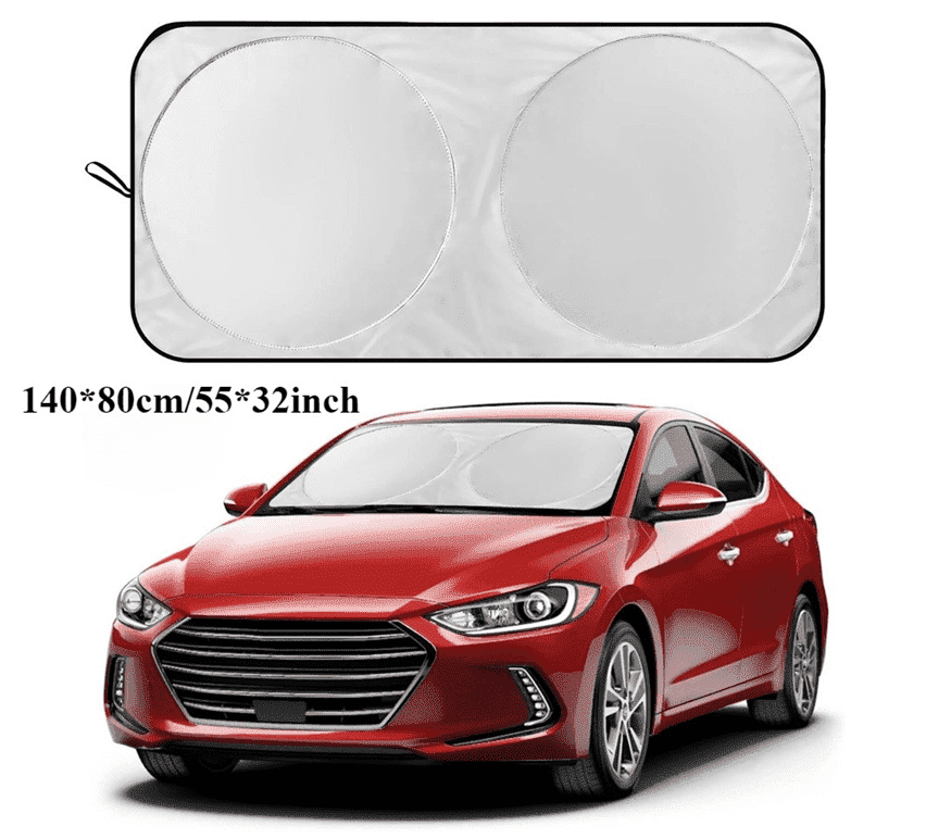 For Honda CRV C-rv Car Windshield Sun Shade Blocks Ray Reflector Auto Window Visor Shield Cover Foldable Parasol 1 Piece - 34