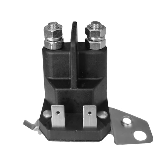 Che Yi Bao Starter Solenoid 725-06153A 725-06153 for Riding Lawn Mower, Fit for Cub Cadet XT1 XT2 MTD, Fit for Troy Bilt Craftsman Zero Turn Yard Machines Ride Mower, 12V 100A 4-Terminals