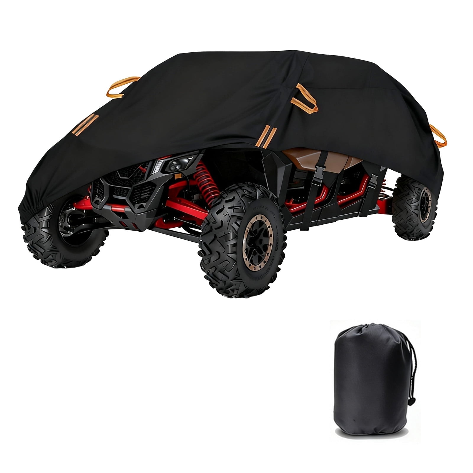 Che Yi Bao UTV Cover 4-6 Seater, 169"x67"x72", 600D Heavy Duty Waterproof Protection,Compatible with Polaris Ranger RZR Yamaha Honda Can Am Defender