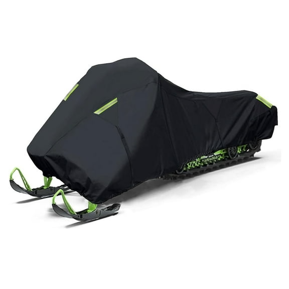Che Yi Bao Universal Snowmobile Cover, Waterproof 420D Heavy-Duty Protection for Storage, Dust Proof Design Fits up to 115"x 51"x 48"