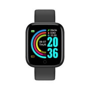 CheAAlet 1.44Inch Smart Watch for android Phones Smart Fitness Watch with IP67 Waterproof Fitpro App Compatible Smartwatch Black