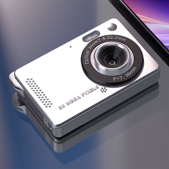 CheAAlet 1080P HD Digital Camera, 50MP Electronic Stabilization, 16X Zoom Student Camera, Portable CMOS Digital Camera