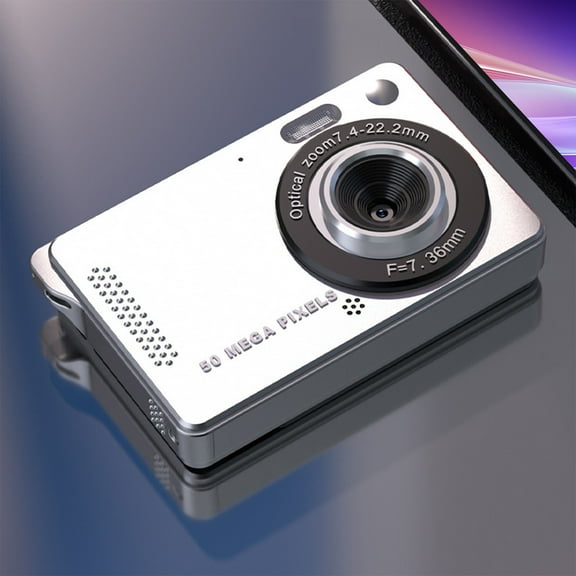 CheAAlet 1080P HD Digital Camera, 50MP Electronic Stabilization, 16X Zoom Student Camera, Portable CMOS Digital Camera