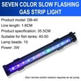 thumbnail image 1 of CheAAlet Aquarium Bubble Light, LED Fish Tank Light, IP68 Submersible LED Aquarium Lamp with for Turtle Tank, Shrimp (without Remote) C, 1 of 9