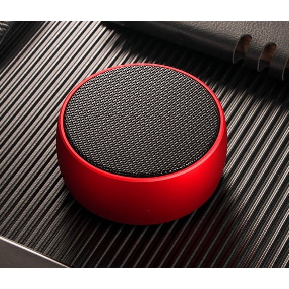 CheAAlet BS02 Chess Bluetooth Smart Speaker, Outdoor Portable Mini Boombox With Bass, Card Slot, and Sound Amplification Red