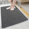 thumbnail image 1 of CheAAlet Bath Rug Thick Soft Absorbent Rubber Backing Quick Dry Microfiber Mats Machine Washable Rugs for Shower Floor Bathroom Runner Bathmat Accessories Decor Black, 1 of 7