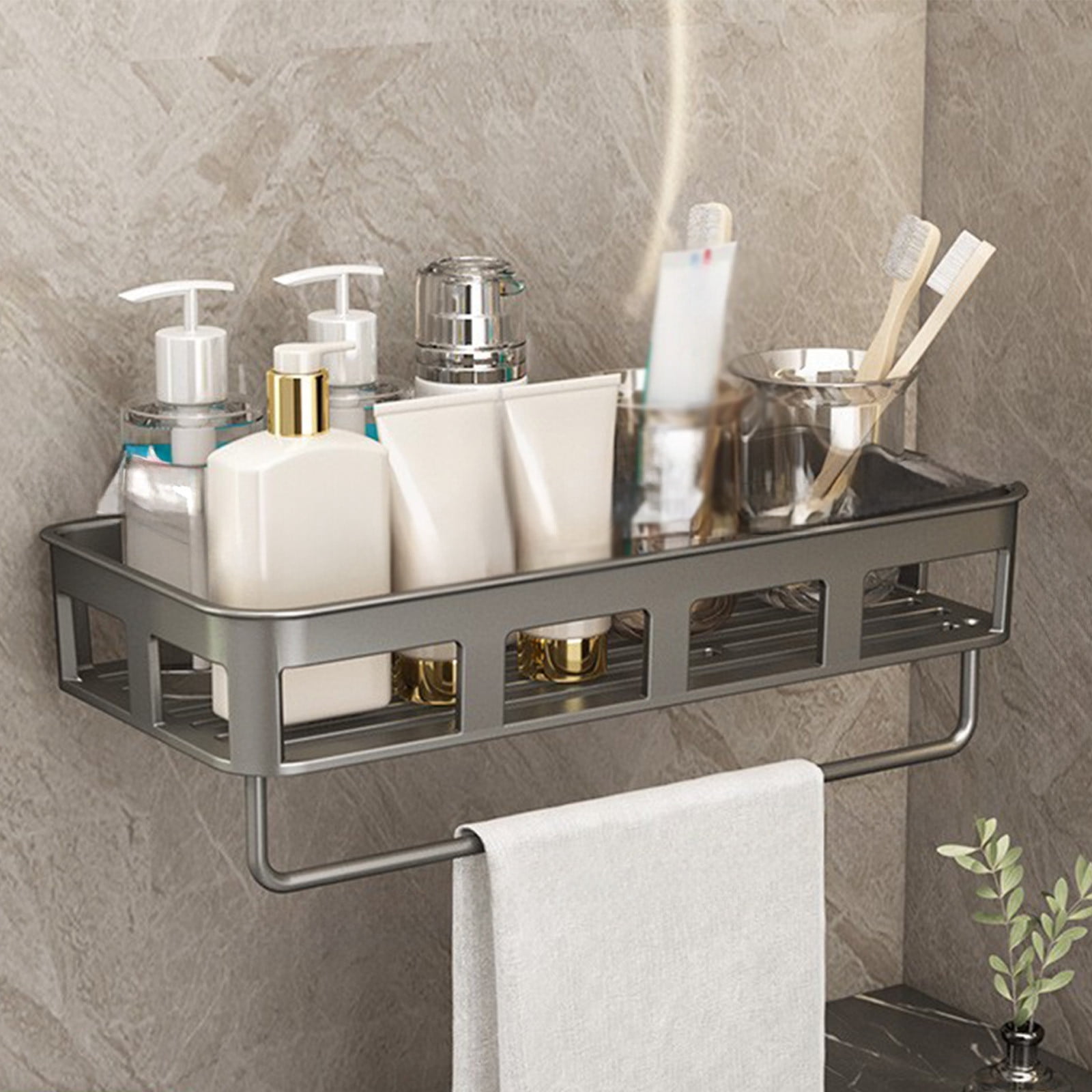 CheAAlet Bathroom Storage Shelf - Space-Saving Toilet Caddy, Wall ...