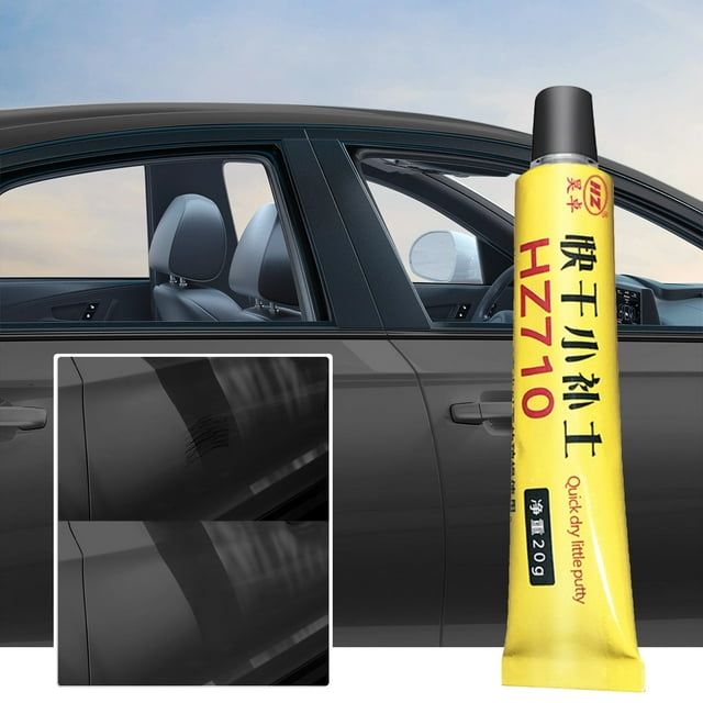 CheAAlet Car Repair Kit, Quickdrying Car Paint Scratch Filler