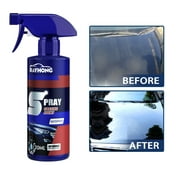 CheAAlet Fast-acting Nano Coating Spray: Liquid Ceramic Car Wax - Quick Detailer, Protectant, Scratch-Resistant & Waterproof for Enhanced Auto Shine 120ML multicolor