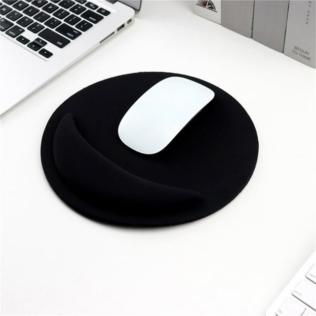 CheAAlet Gel Wrist Support Mouse Pad for Computer & Laptop - Neoprene Rubber Base, EVA Surface, Accurate Tracking, Non-Slip, Ergonomic Design - 8.27" x 9.06"