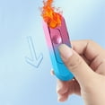 thumbnail image 1 of CheAAlet Gradient Color USB Rechargeable Lighter - Windproof, Flameless, Portable Plastic Cigarette Lighter with LED Lantern Function, Ideal for Camping & Outdoor Activities, 1 of 6