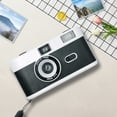 thumbnail image 1 of CheAAlet Half Frame Film Camera 35MM Retro Film Camera Reusable HD Gift Camera Focus-Free Built-in Flash Easy To Use Film AAA Battery Are Not included White, 1 of 7