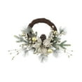 CheAAlet Inverted Border Needle Christmas Ball Wreath, Door Hanging