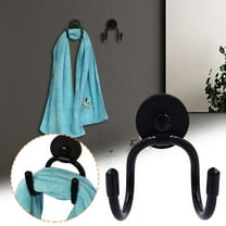 CheAAlet Magnetic Towel Hook Towel Rack Thickened Ferromagnetic Towel Rack Towel Hook Free installation black