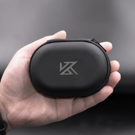 CheAAlet New KZ Headphone Bag - EVA Shockproof Portable Hard Case Storage Box for KZ Headphones