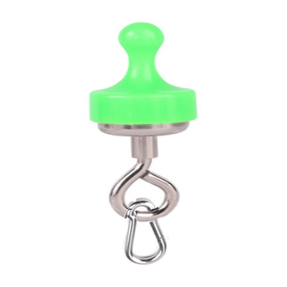 CheAAlet Outdoor Lightweight Magnetic Hook - Strong Neodymium Magnet with 15 lb Capacity - Easy-Close D-Lock Design for Camping, RV, Kitchen & More
