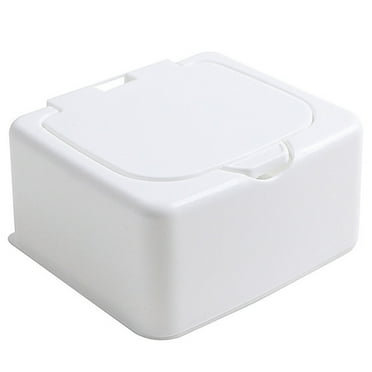 CheAAlet Premium Wet Wipes Box With Lid - Baby Moist Toilet Paper Dispenser for Home & Office Use - Reusable, Refillable, and Durable