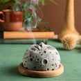 CheAAlet Resin Aromatherapy Backflow Incense Ornament, Artistic Lunar