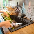 thumbnail image 1 of CheAAlet Sharp Stainless Steel Kitchen Scissors, Multipurpose Heavy-Duty Kitchen Shears, Comfort Grip Kitchen Cutting Tools, Dishwasher Safe Food Grade Scissors, 1 of 9