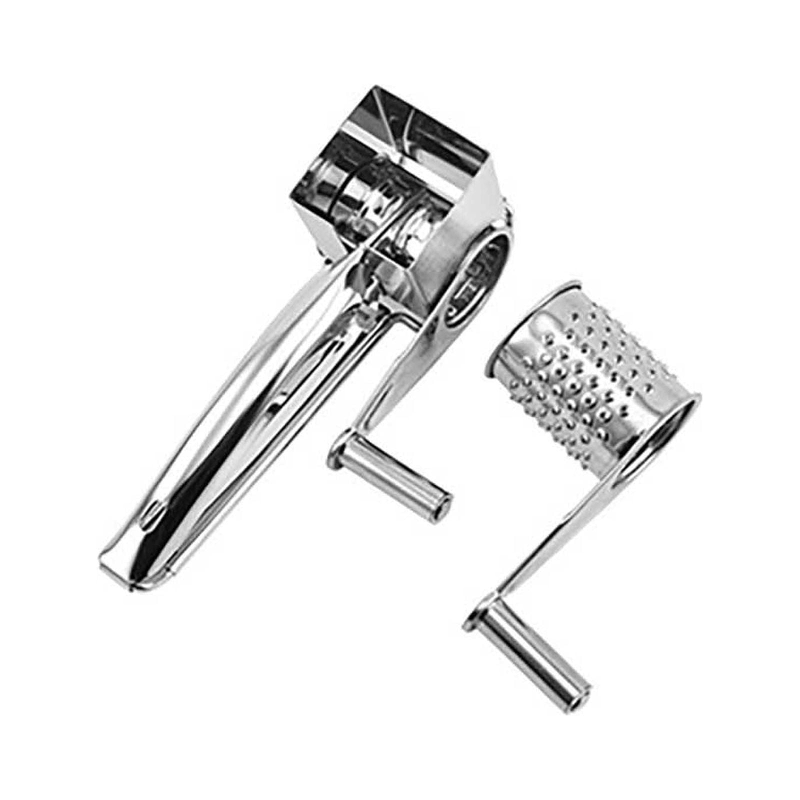 CheAAlet Stainless Steel Hand Rotating Grater, Easy Use Hand Crank