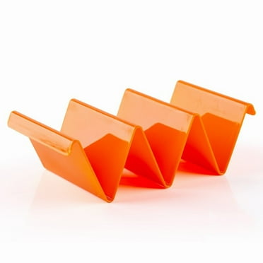 CheAAlet Taco Holder Stand , Colorful Taco Holder Plate, Wave Shape Taco Tray, Taco Shell Holder Stand
